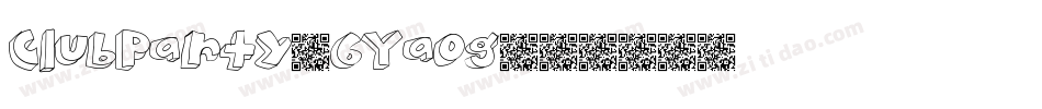 ClubParty-6Yaog字体转换