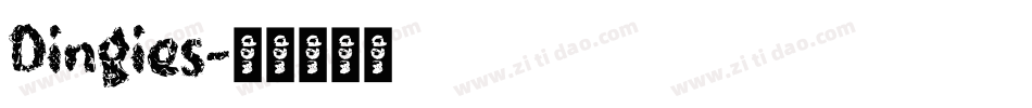 Dingies字体转换