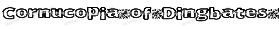 Cornucopia-of-Dingbates-Five字体转换