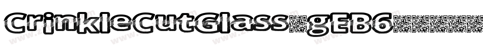 CrinkleCutGlass-gEB6字体转换