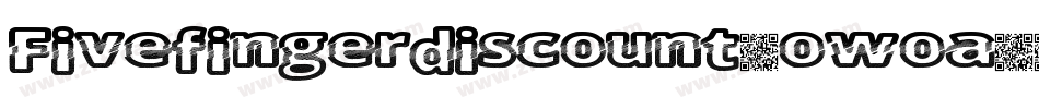 Fivefingerdiscount-owoa字体转换