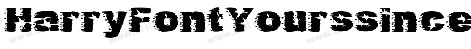 HarryFontYourssincerelylarry-3Kwz字体转换