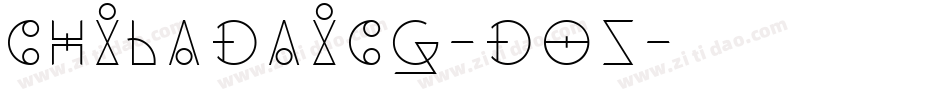 ChiladaICG-Dos字体转换