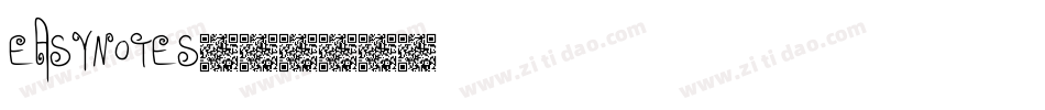 EasyNotes字体转换