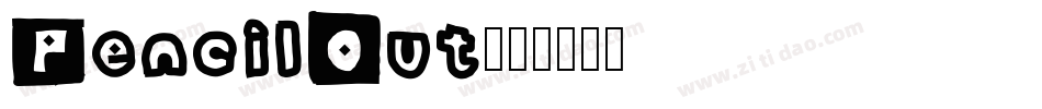 PencilOut字体转换