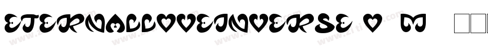 EternalLoveInverse-O8M6字体转换