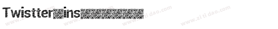 Twistter-ins字体转换