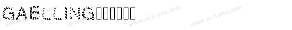 Gaelling字体转换
