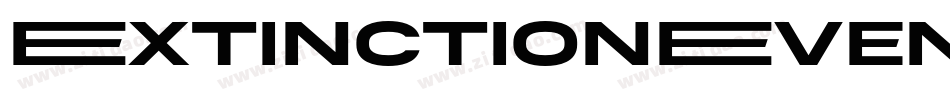 ExtinctionEvent-3EXp字体转换