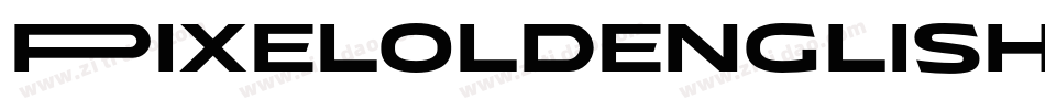 PixeloldenglishRegular-08XP字体转换