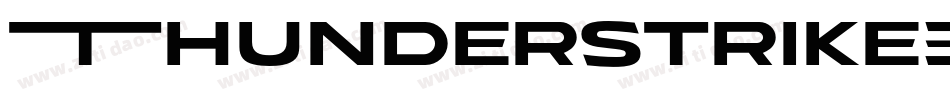 Thunderstrike3D-Xp22字体转换
