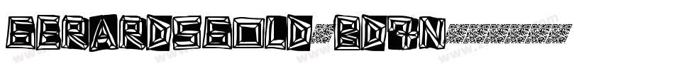 GerardsGold-Bd7n字体转换