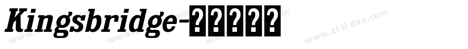 Kingsbridge字体转换