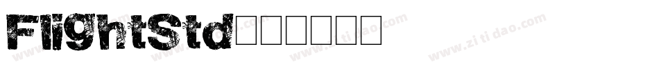 FlightStd字体转换