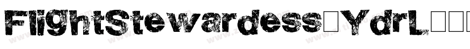 FlightStewardess-YdrL字体转换