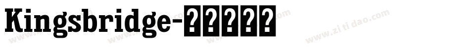 Kingsbridge字体转换