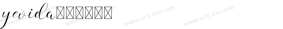 yevida字体转换