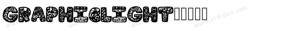 GraphicLight字体转换