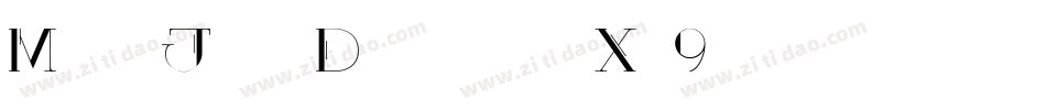 MaryJaneDegroot-Xa9字体转换