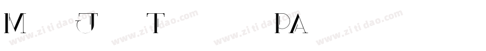 MaryJaneTankard-PAm字体转换