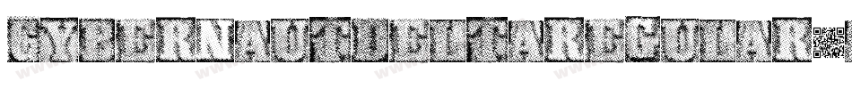 CybernautDeltaRegular-anJR字体转换