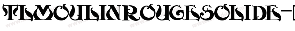 TLMoulinRougeSolide字体转换
