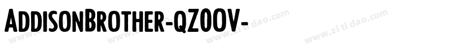 AddisonBrother-qZ0OV字体转换