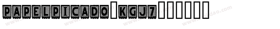 PapelPicado-KGj7字体转换