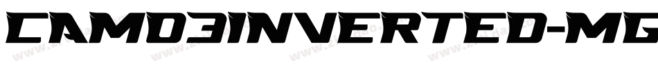 Camo3Inverted-mGOv字体转换