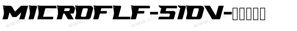 Microflf-51OV字体转换