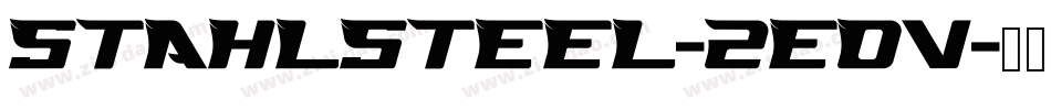 Stahlsteel-2EOv字体转换