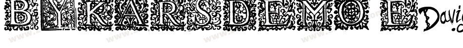 BykarsDemo-E0Be字体转换