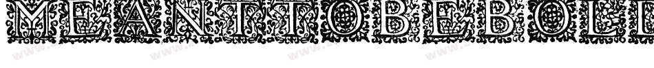 MeantToBeBold-aqXK字体转换