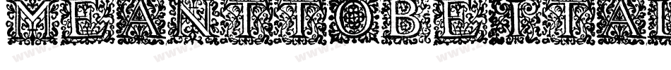 MeantToBeItalic-EoWW字体转换