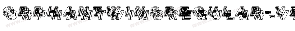 OrphanTwinsRegular-vBaO字体转换
