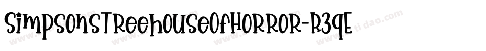 SimpsonsTreehouseOfHorror-R3qE字体转换 SimpsonsTreehouseOfHorror-R3qE字体转换