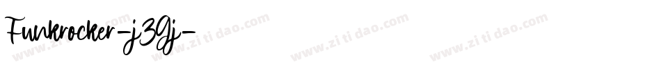Funkrocker-j3Gj字体转换