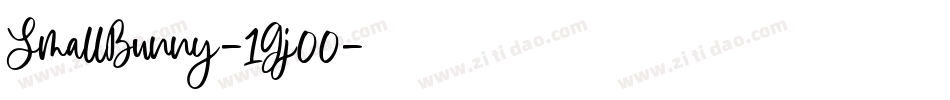 SmallBunny-1Gj00字体转换