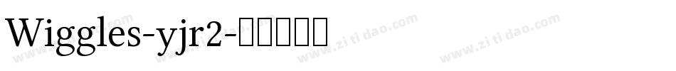 Wiggles-yjr2字体转换