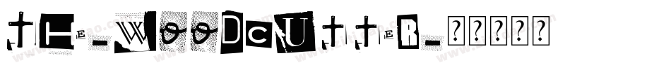 The-Woodcutter字体转换