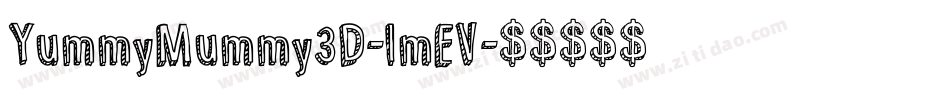 YummyMummy3D-lmEV字体转换