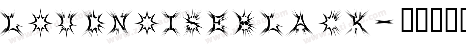 LOUDNOISEBLACK字体转换
