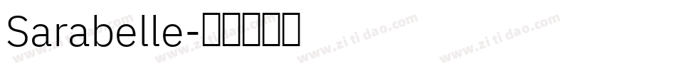 Sarabelle字体转换