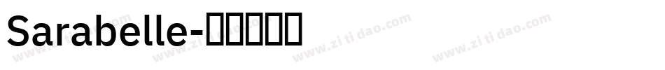 Sarabelle字体转换