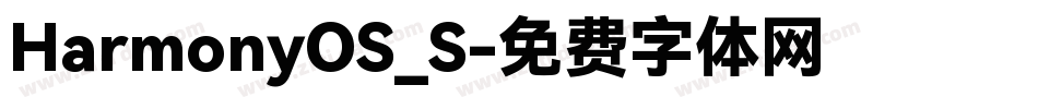 HarmonyOS_S字体转换