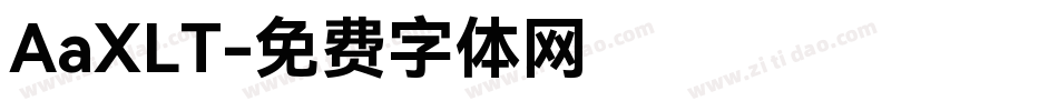 AaXLT字体转换