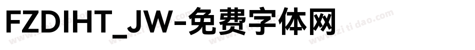 FZDIHT_JW字体转换