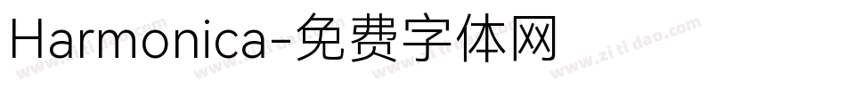 Harmonica字体转换
