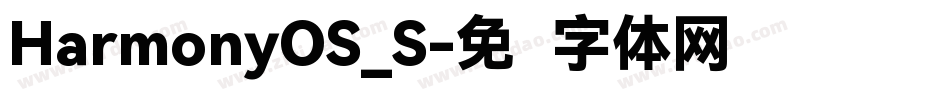 HarmonyOS_S字体转换