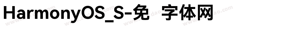 HarmonyOS_S字体转换